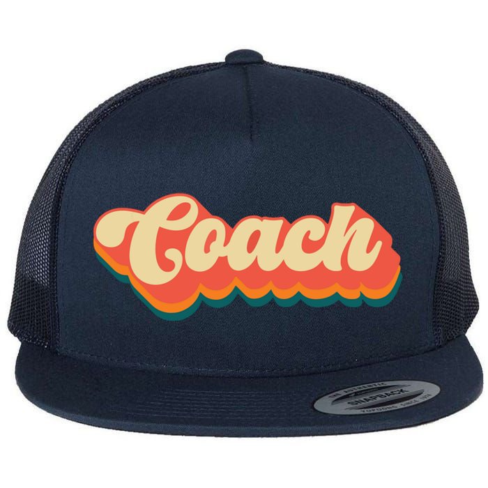 Retro Coach Apparel Coach Flat Bill Trucker Hat