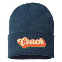 Retro Coach Apparel Coach Sustainable Knit Beanie