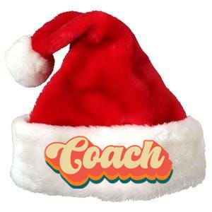 Retro Coach Apparel Coach Premium Christmas Santa Hat