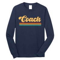 Retro Coach Apparel Coach Long Sleeve Shirt