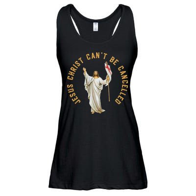 Roman Catholic Anti Cancel Culture Ladies Essential Flowy Tank