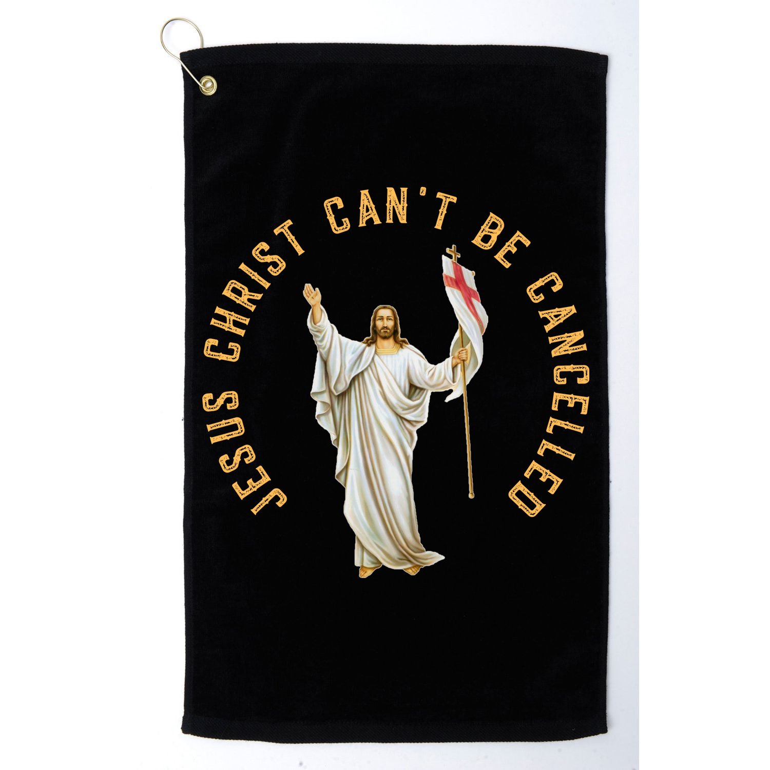 Roman Catholic Anti Cancel Culture Golf Towel