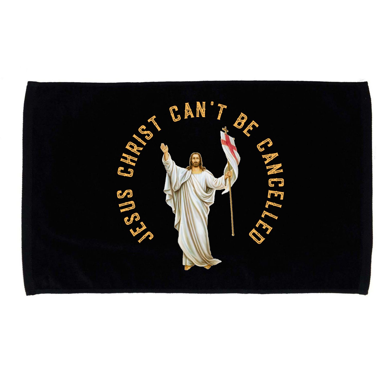 Roman Catholic Anti Cancel Culture Microfiber Hand Towel
