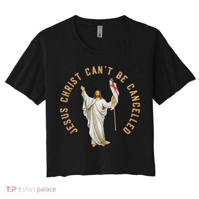 Roman Catholic Anti Cancel Culture Crop Top