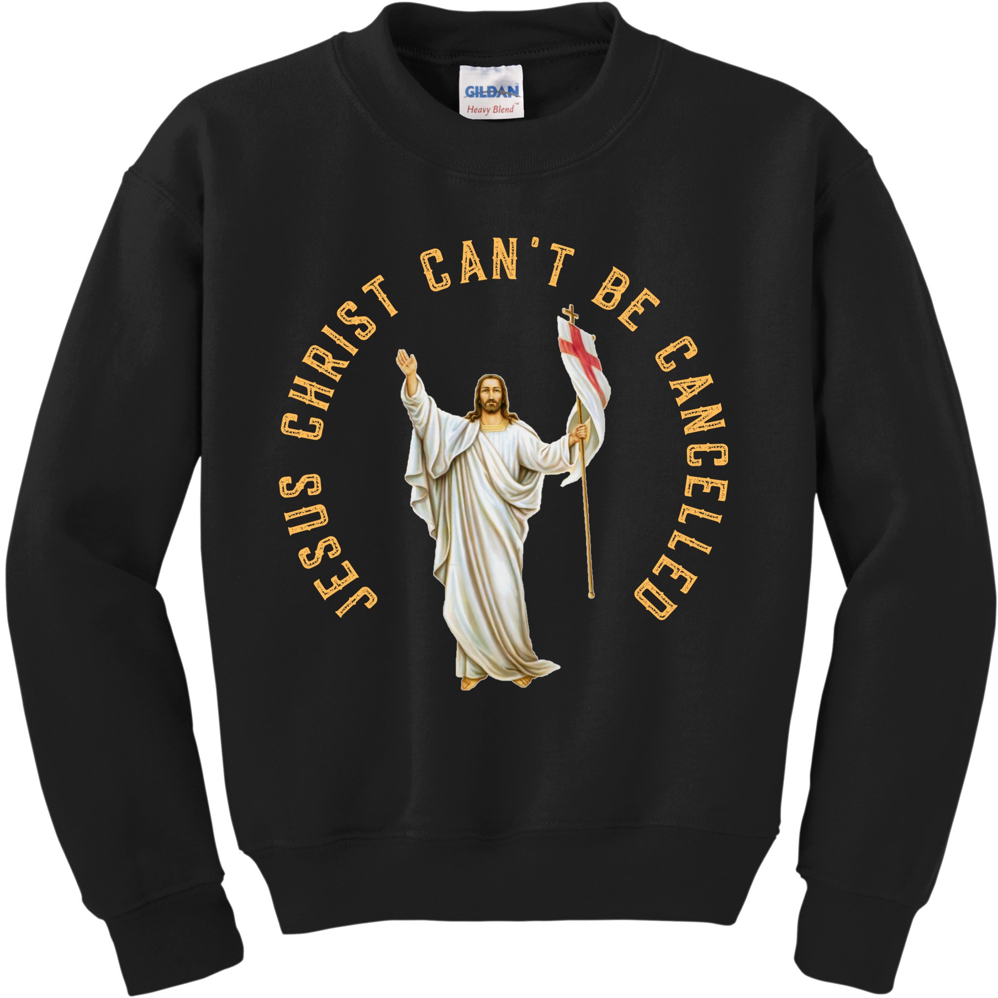 Roman Catholic Anti Cancel Culture Kids Sweatshirt