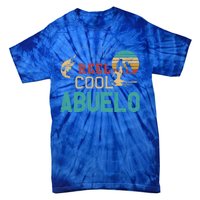 Reel Cool Abuelo Vintage Funny Fishing Rod Funny Gift Buelo Funny Gift Tie-Dye T-Shirt