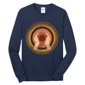 Retro Ceramic Artist Gift Pottery Tall Long Sleeve T-Shirt