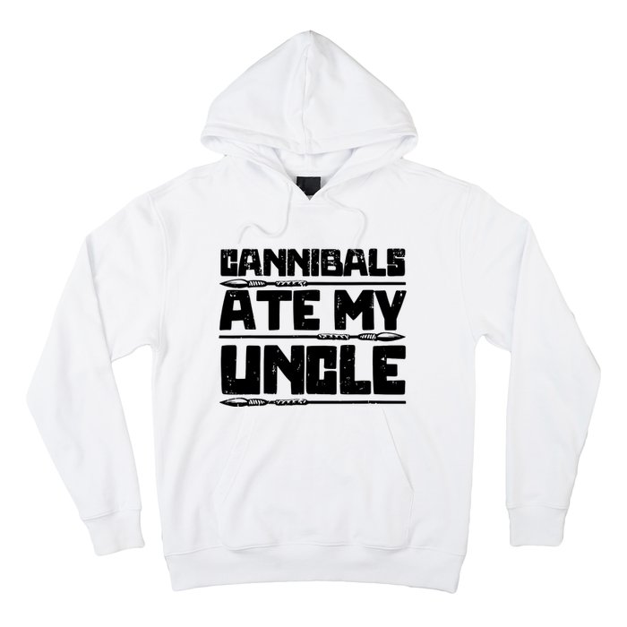 Retro Cannibals Ate My Uncle Joe Biden Satire Trump 2024 Hoodie