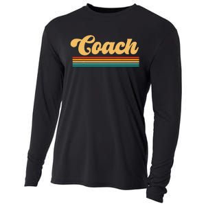 Retro Coach Apparel Coach Cooling Performance Long Sleeve Crew