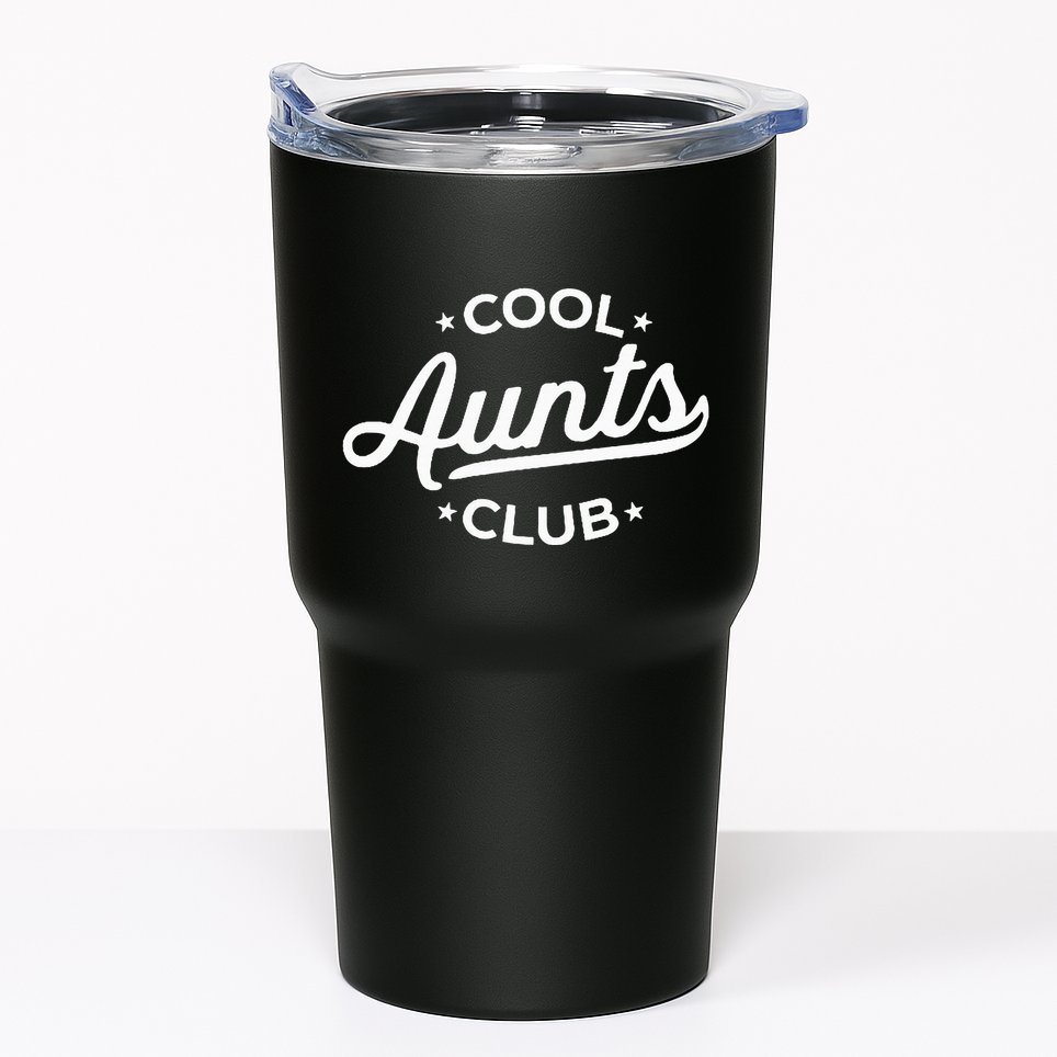Retro Cool Aunts Club Best Auntie Ever Funny Aunt Pocket Tumbler