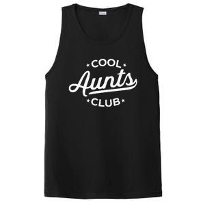 Retro Cool Aunts Club Best Auntie Ever Funny Aunt Pocket PosiCharge Competitor Tank