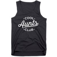 Retro Cool Aunts Club Best Auntie Ever Funny Aunt Pocket Tank Top