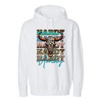 Retro Colorful Animal Name Cute Apparel Personalized Garment-Dyed Fleece Hoodie