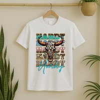 Retro Colorful Animal Name Cute Apparel Personalized T-Shirt