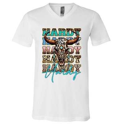 Retro Colorful Animal Name Cute Apparel Personalized V-Neck T-Shirt