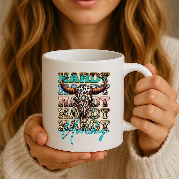 Retro Colorful Animal Name Cute Apparel Personalized Mug