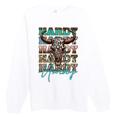 Retro Colorful Animal Name Cute Apparel Personalized Premium Crewneck Sweatshirt