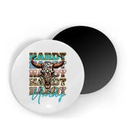Retro Colorful Animal Name Cute Apparel Personalized Magnet