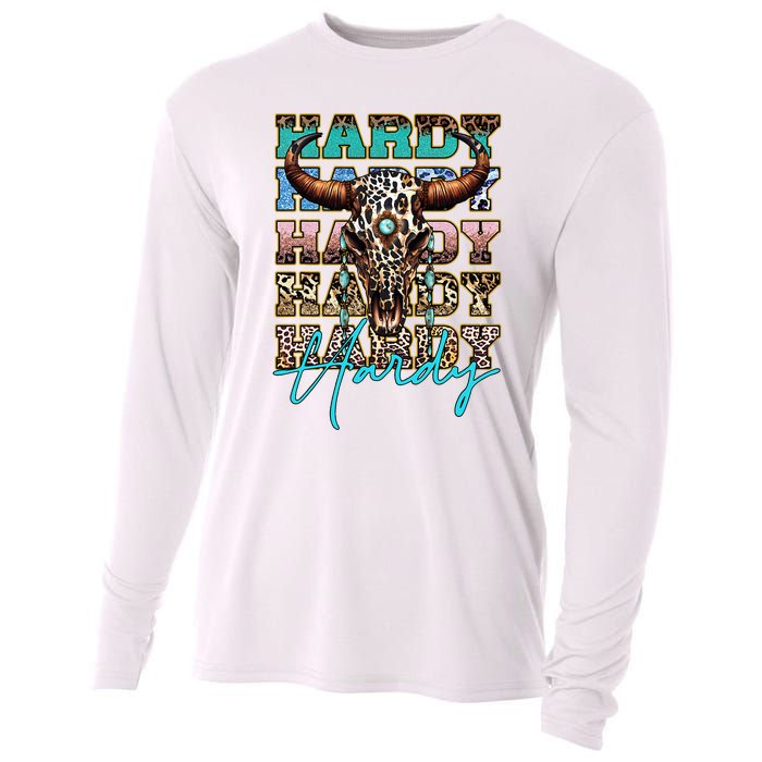 Retro Colorful Animal Name Cute Apparel Personalized Cooling Performance Long Sleeve Crew