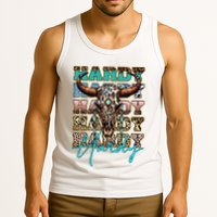 Retro Colorful Animal Name Cute Apparel Personalized Tank Top