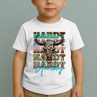Retro Colorful Animal Name Cute Apparel Personalized Toddler T-Shirt