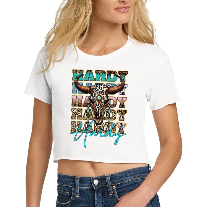 Retro Colorful Animal Name Cute Apparel Personalized Crop Top