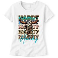 Retro Colorful Animal Name Cute Apparel Personalized Womens T-Shirt