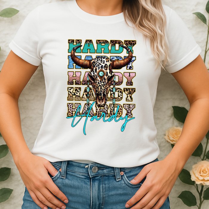 Retro Colorful Animal Name Cute Apparel Personalized Womens T-Shirt