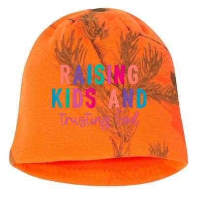 Raising Child And Trusting God Christian Mom Kati - Camo Knit Beanie