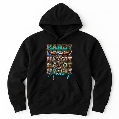 Retro Colorful Animal Name Cute Apparel Personalized Hoodie