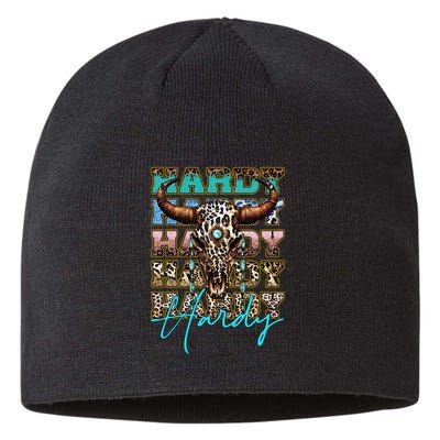 Retro Colorful Animal Name Cute Apparel Personalized Sustainable Beanie