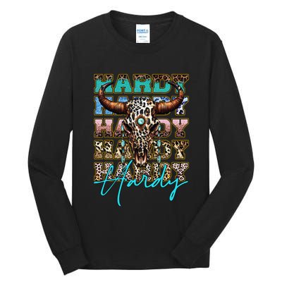 Retro Colorful Animal Name Cute Apparel Personalized Tall Long Sleeve T-Shirt
