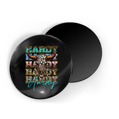 Retro Colorful Animal Name Cute Apparel Personalized Magnet