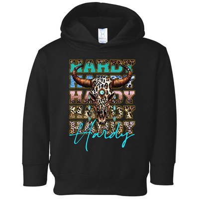 Retro Colorful Animal Name Cute Apparel Personalized Toddler Hoodie