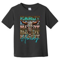 Retro Colorful Animal Name Cute Apparel Personalized Toddler T-Shirt