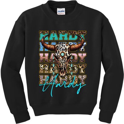 Retro Colorful Animal Name Cute Apparel Personalized Kids Sweatshirt