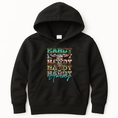 Retro Colorful Animal Name Cute Apparel Personalized Kids Hoodie