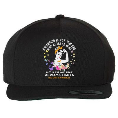 Rsd Crps Awareness For Warrior Wool Snapback Cap