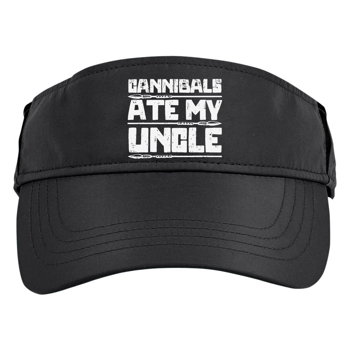 Retro Cannibals Ate My Uncle Joe Biden Satire Trump 2024 Adult Drive Performance Visor