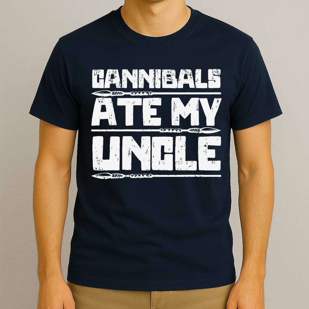 Retro Cannibals Ate My Uncle Joe Biden Satire Trump 2024 T-Shirt