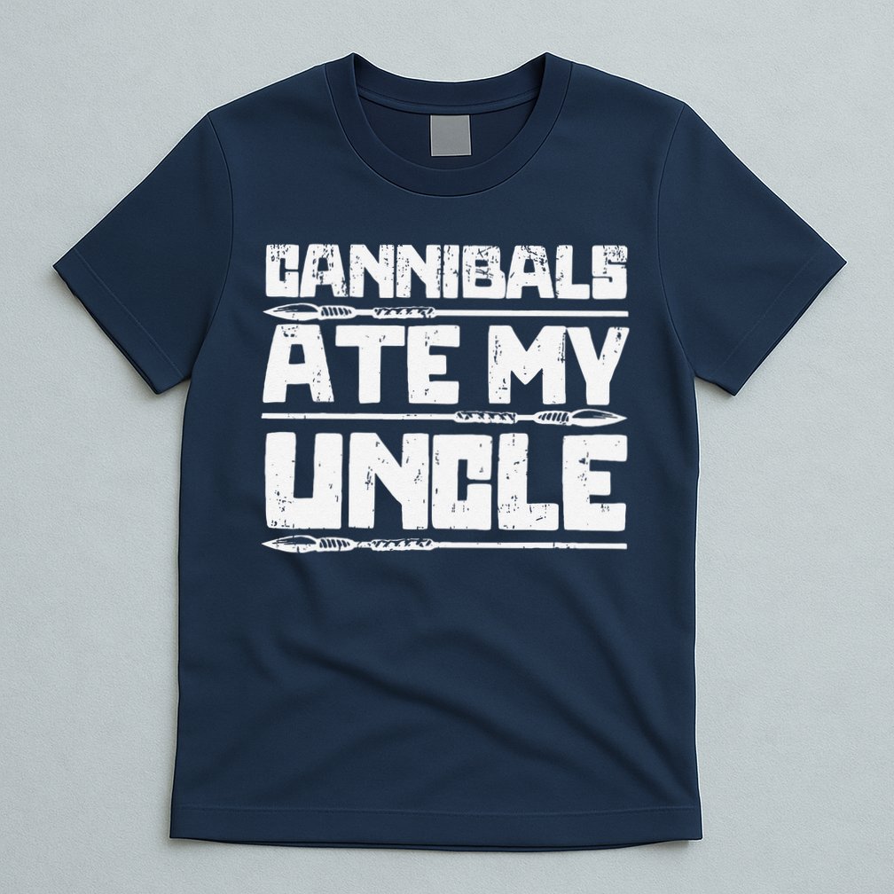 Retro Cannibals Ate My Uncle Joe Biden Satire Trump 2024 T-Shirt