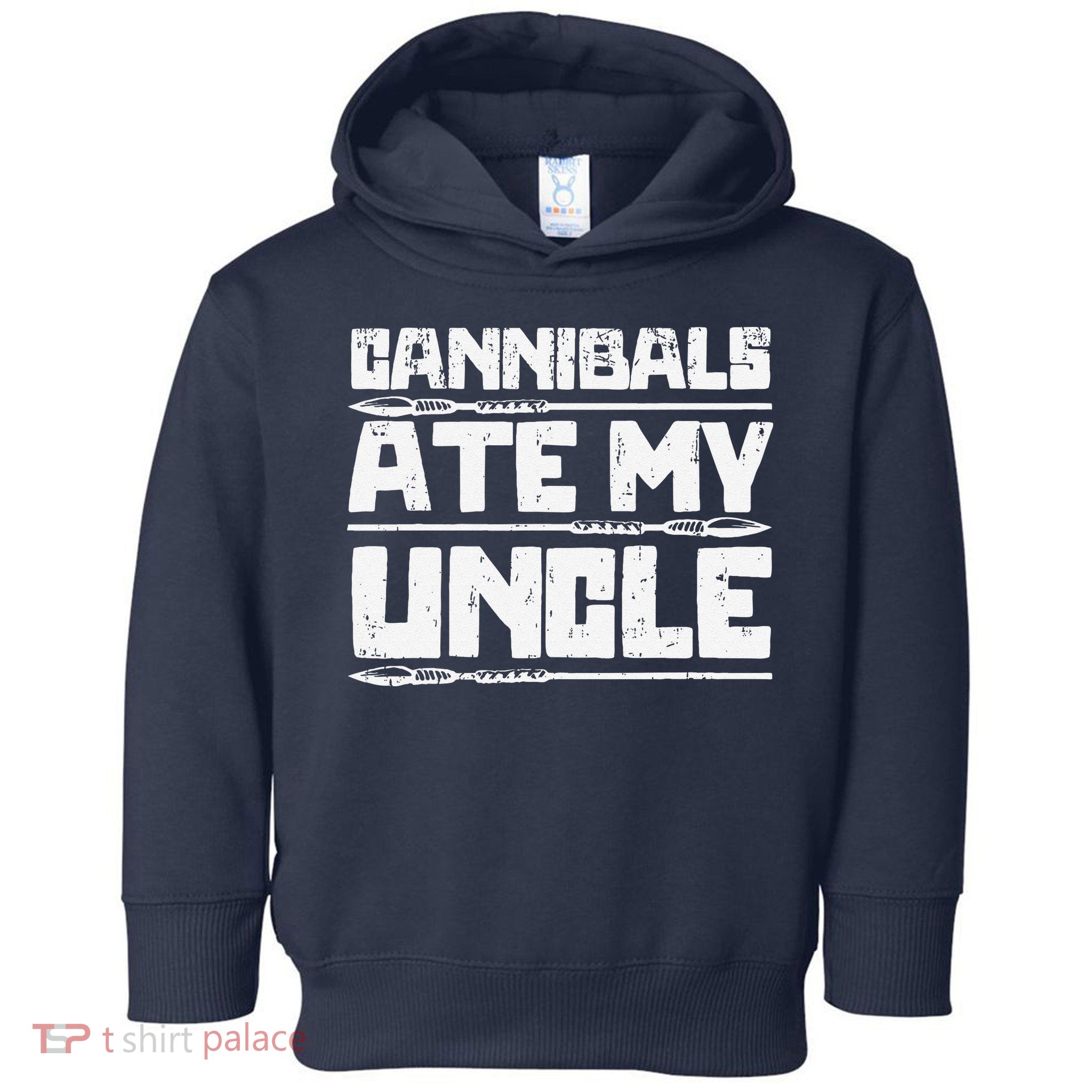 Retro Cannibals Ate My Uncle Joe Biden Satire Trump 2024 Toddler Hoodie