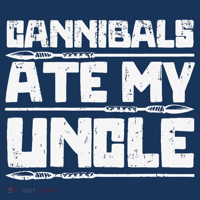 Retro Cannibals Ate My Uncle Joe Biden Satire Trump 2024 Womens T-Shirt