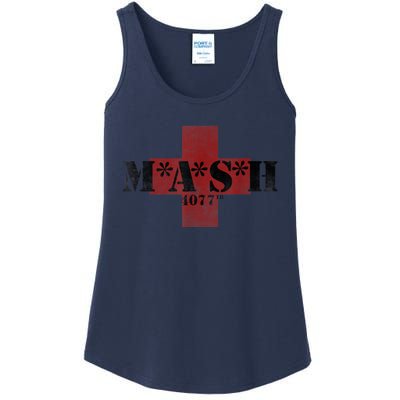 Red Cross Army Military Hospital Vintage Ladies Essential Tank