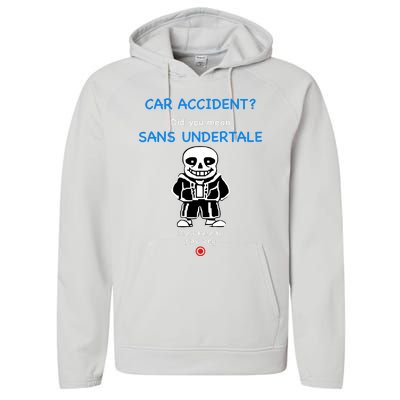 Ridgelandmicronation Car Accident Did You Mean Sans Undertale Press Here To Play Performance Fleece Hoodie