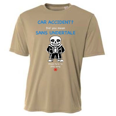 Ridgelandmicronation Car Accident Did You Mean Sans Undertale Press Here To Play Cooling Performance Crew T-Shirt