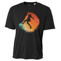 Rock Climbing Art For Women Mountain Climber Bouldering Cooling Performance Crew T-Shirt