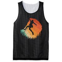 Rock Climbing Art For Women Mountain Climber Bouldering Mesh Reversible Basketball Jersey Tank