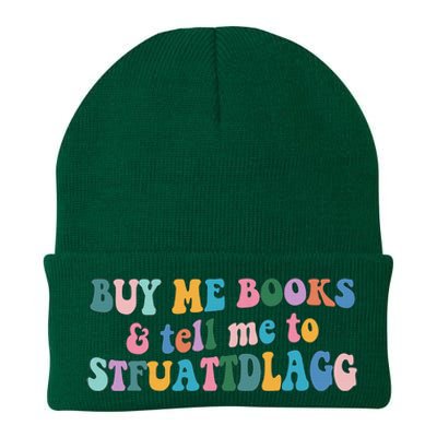 Retro Cute Booktok Buy Me Books And Tell Me Stfuattdlagg Knit Cap Winter Beanie