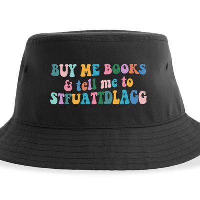 Retro Cute Booktok Buy Me Books And Tell Me Stfuattdlagg Sustainable Bucket Hat